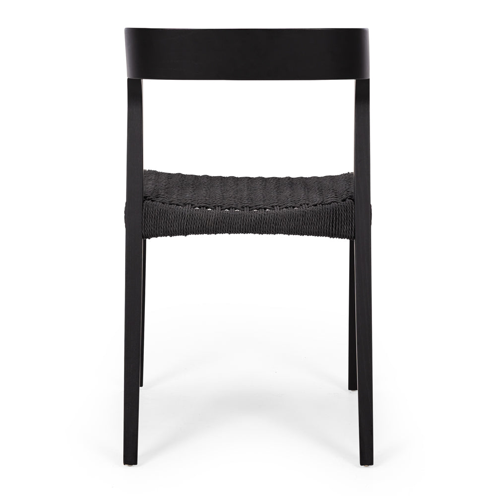 Haast Dining Chair Black Back 