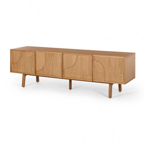 ARC Entertainment Unit (Natural Oak)