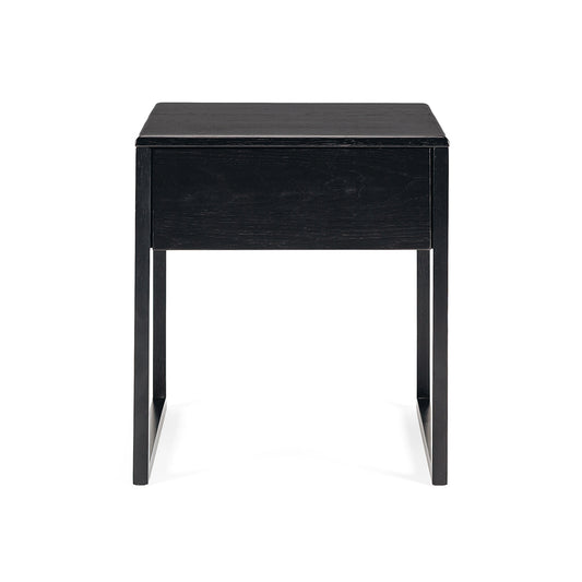 Avalon Bedside 1 drawer Black 