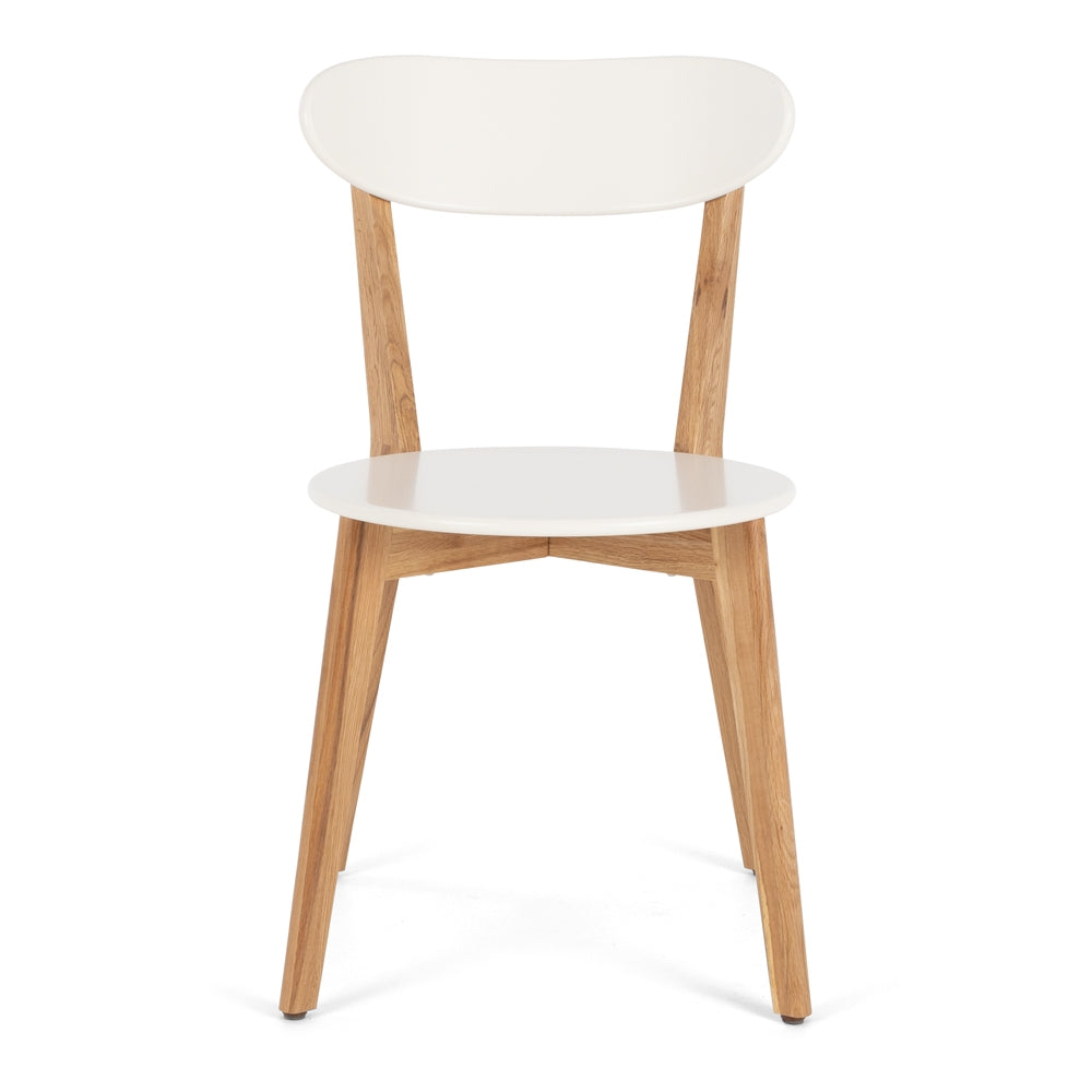 Radius Dining Chair White Front