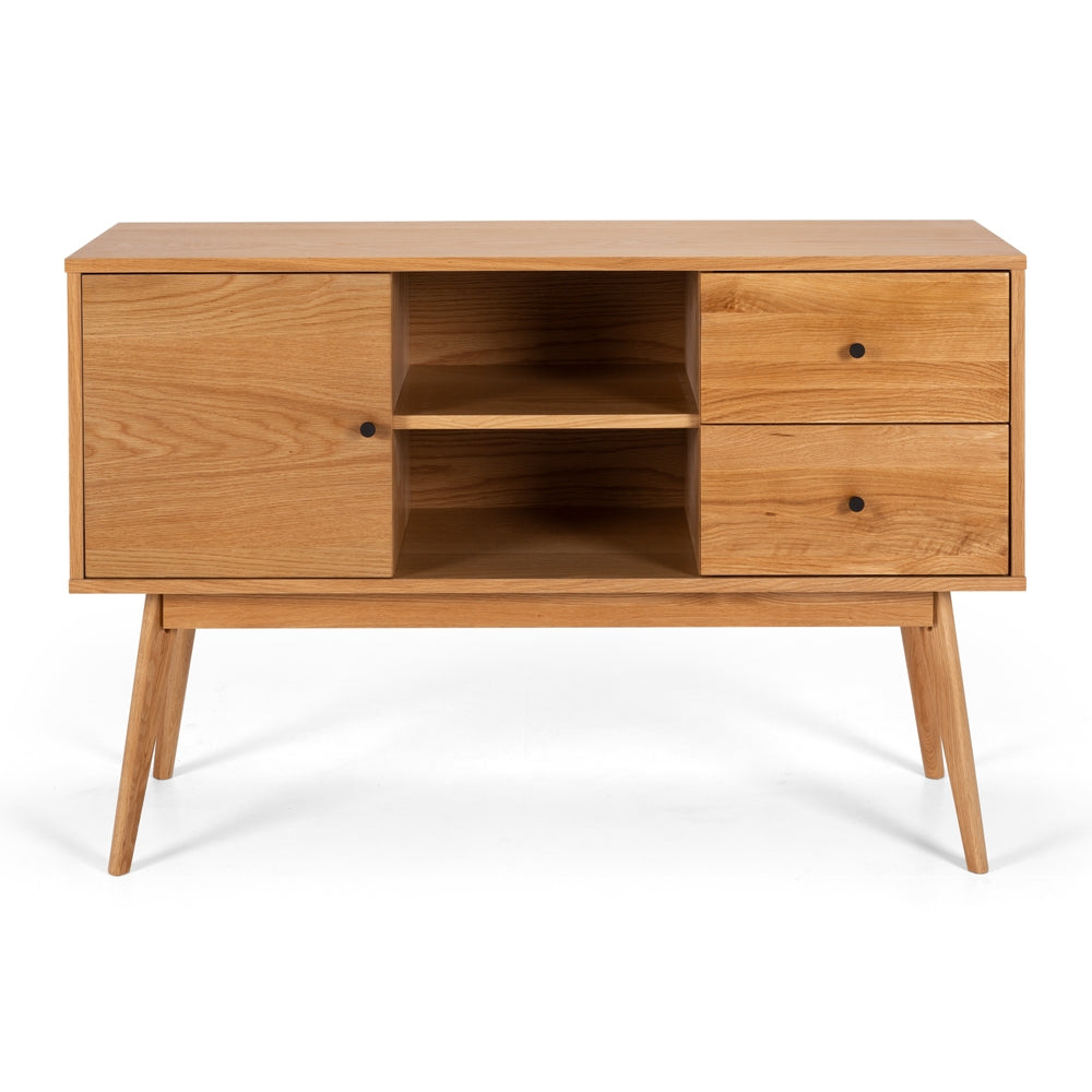 Radius Sideboard Natural Oak Drw/Drs Front On