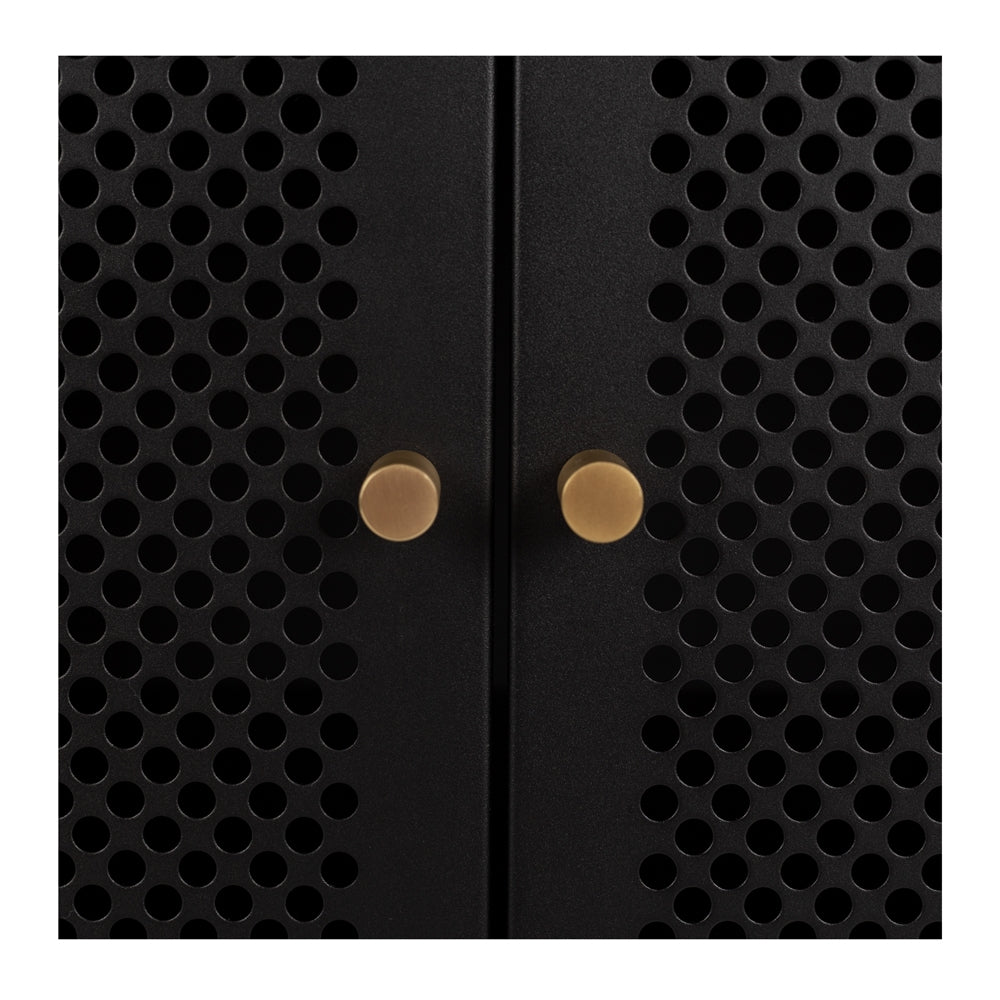 Dawn TV Unit 120 (Black) Door Detail