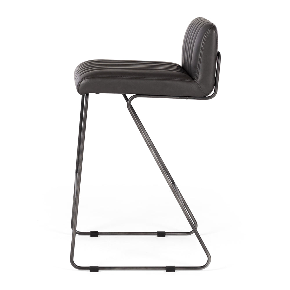 Ferr Barstool Grey Side On 