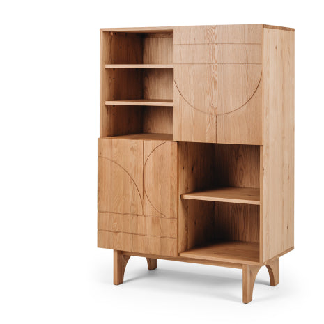 Etch Display (Natural Oak) - Furniture Direct 2U