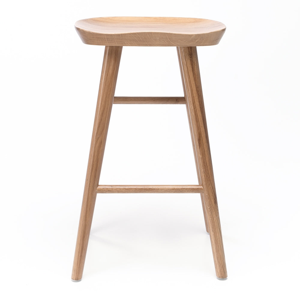 Fuji Barstool Natural Front 