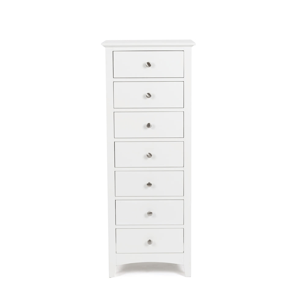 Jessica 7 drawer Tallboy Front