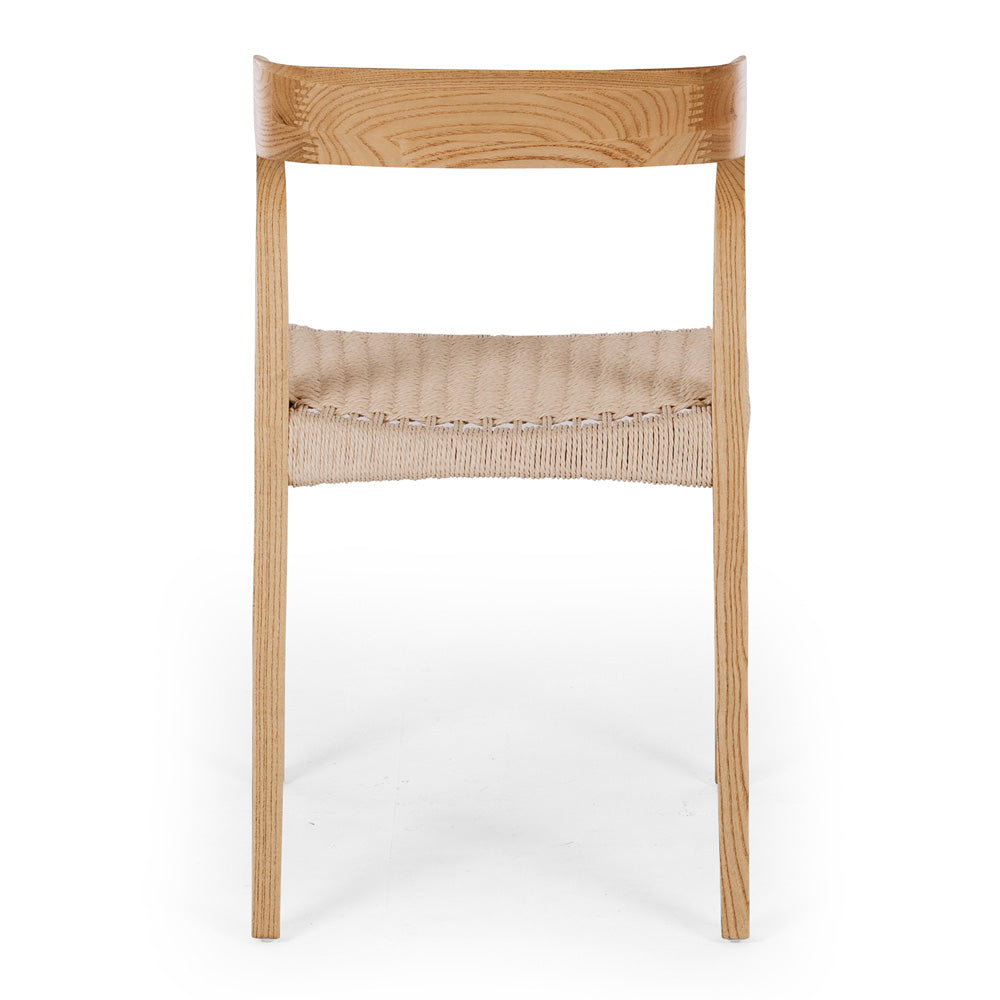 Haast Chair Natural Rope Seat Back 