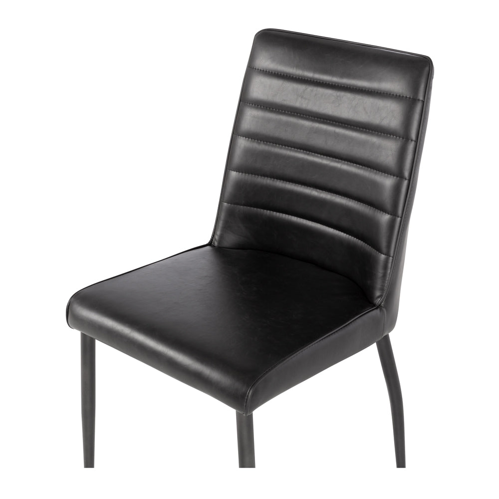 Hansel Chair Vintage Black Angle 