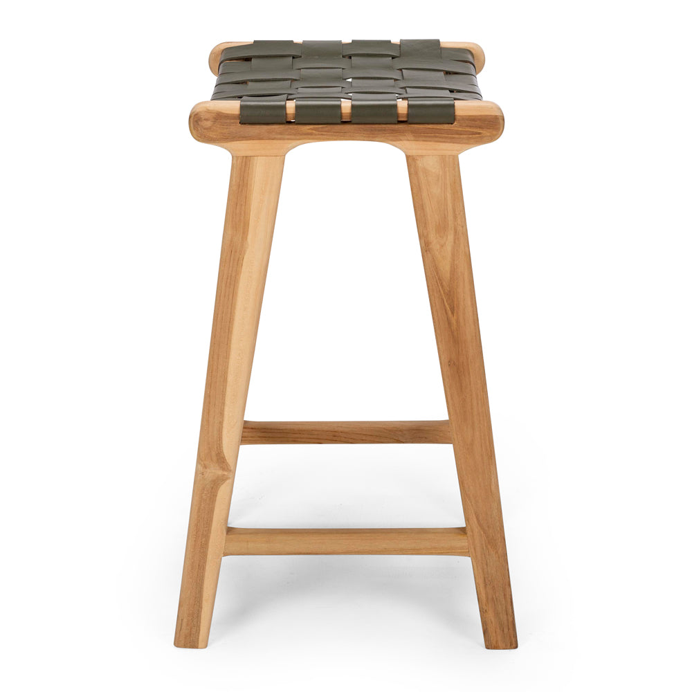 Indo Barstool Olive Side