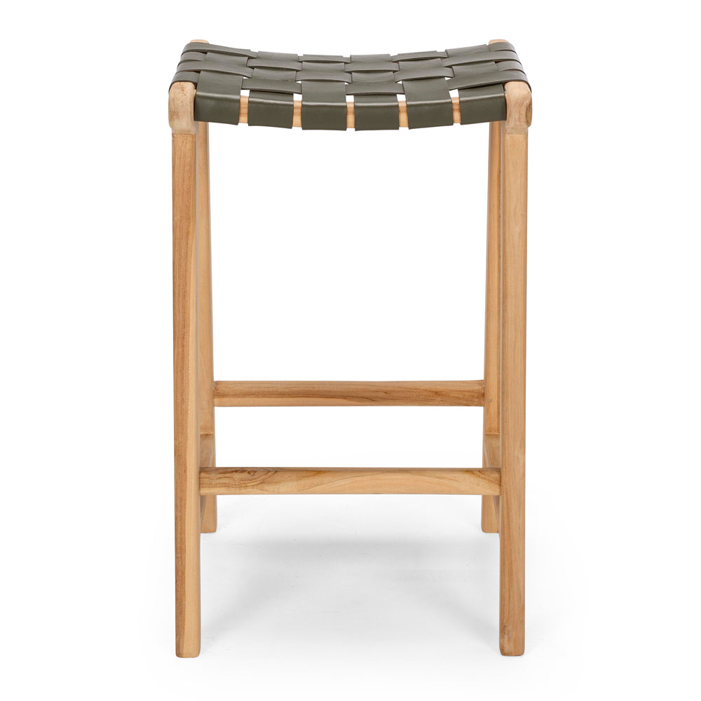 Indo Barstool Olive Front