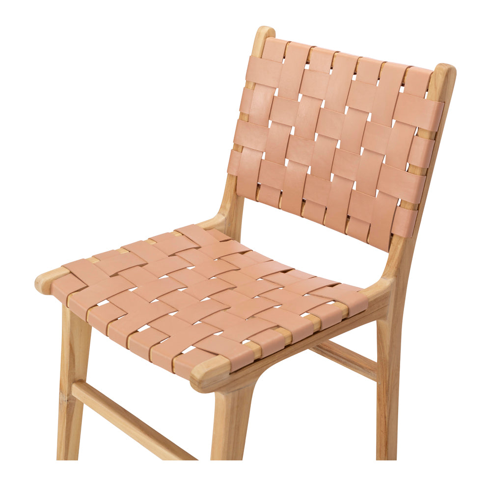 Indo Woven Dining Chair Plush Angle 