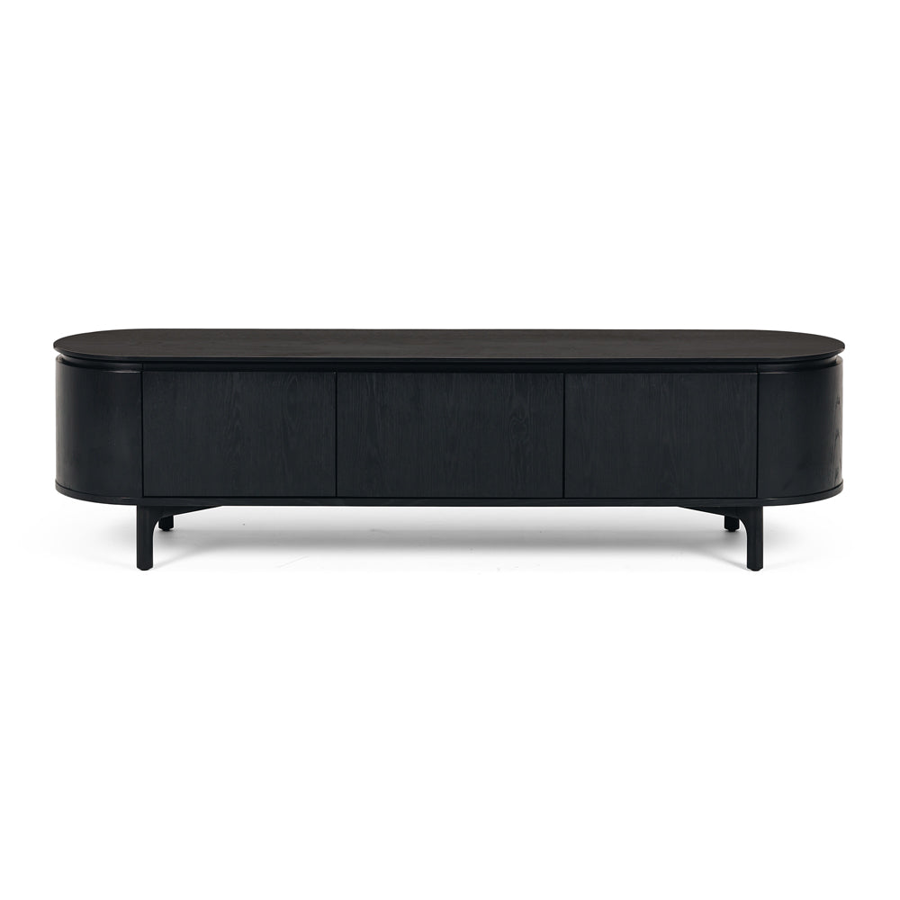 Kontur Tv Unit Black Front On 