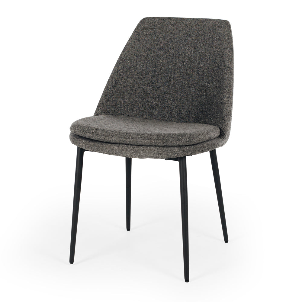 Mia Dining Chair Velvet Dark Grey