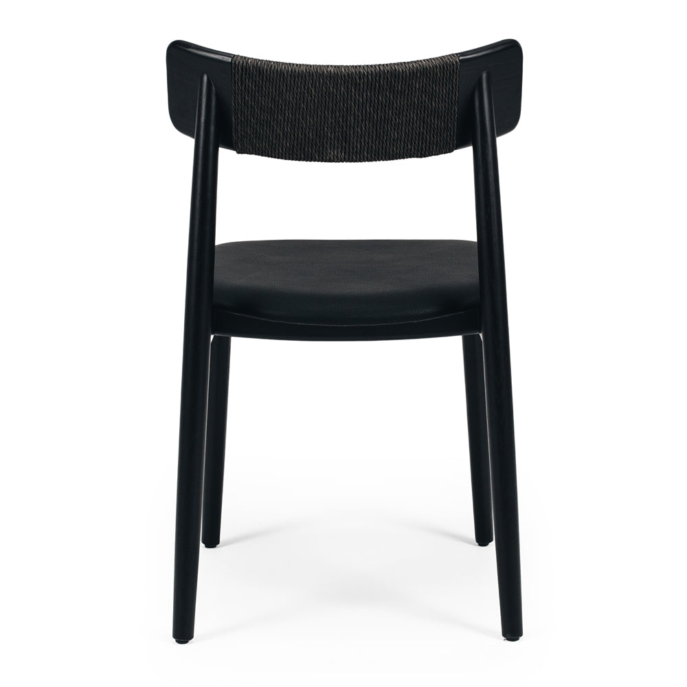 Niles Dining Chair Black Back 
