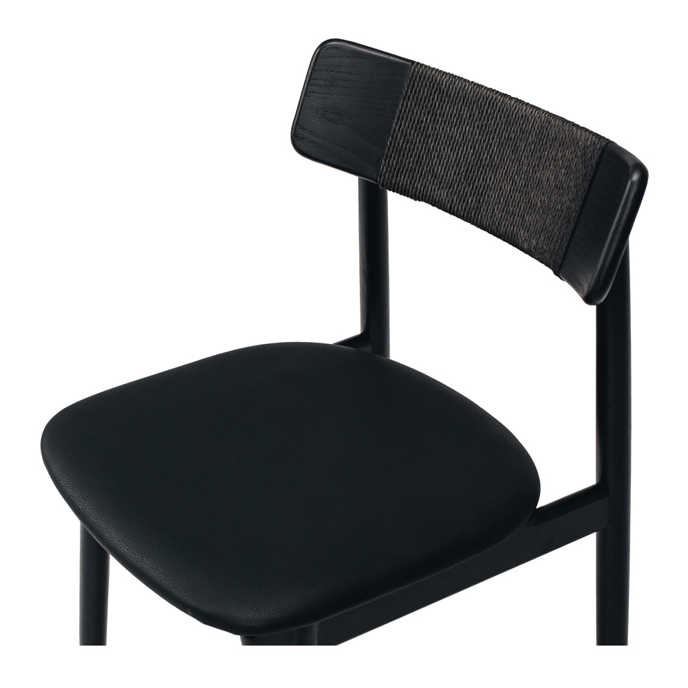 Niles Dining Chair Black Accent 