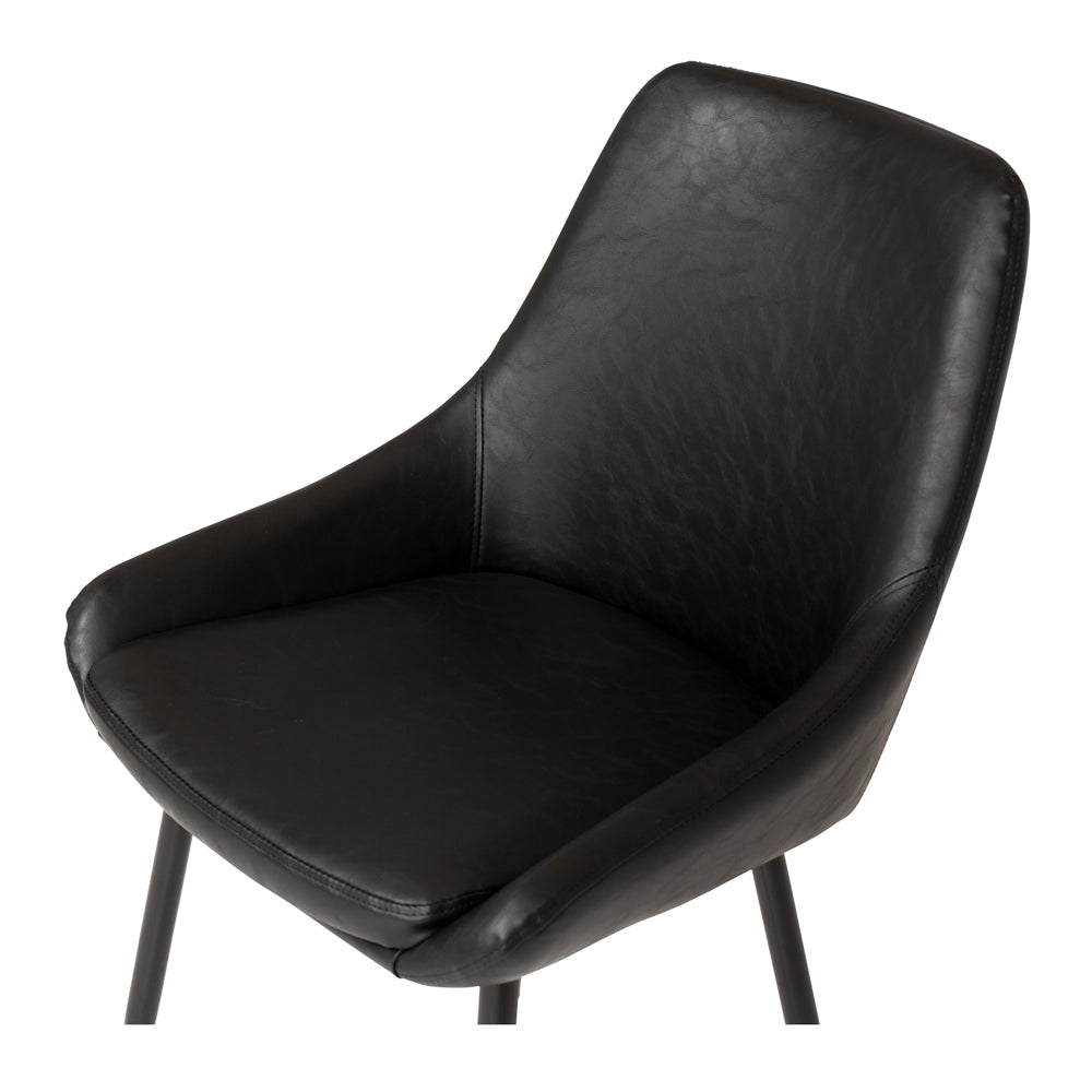 Bari Dining Chair Black Accent