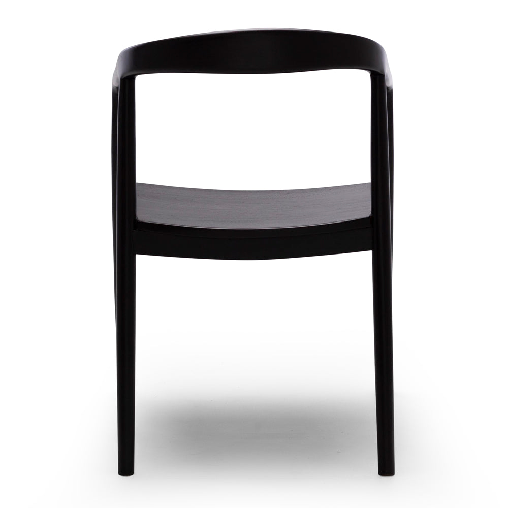 Rue Dining Chair Black Back 