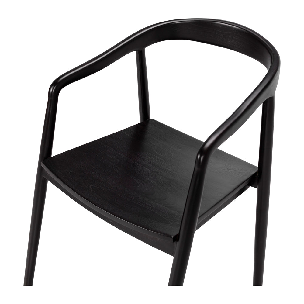 Rue Dining Chair Black Close up