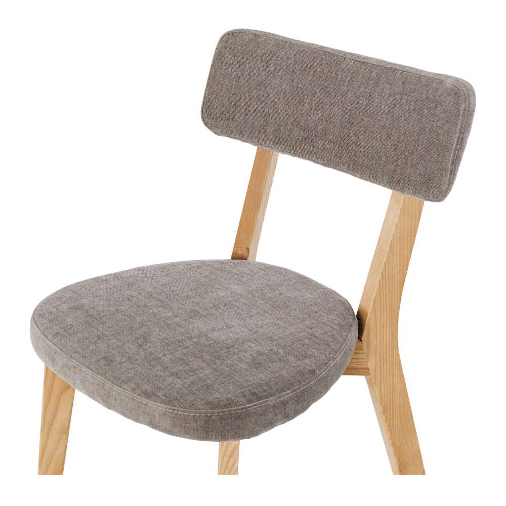 Prego Dining Chair Mist Grey Accent
