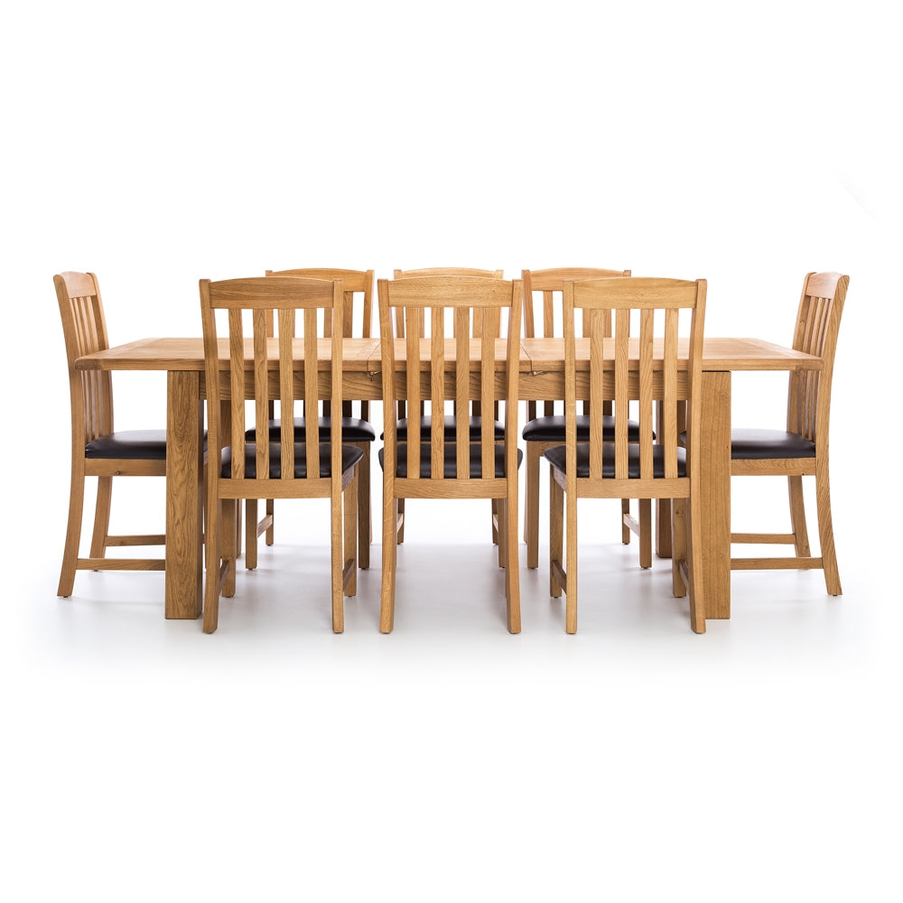 Salisbury Dining ExtTable 1800x1000 with Chairs 