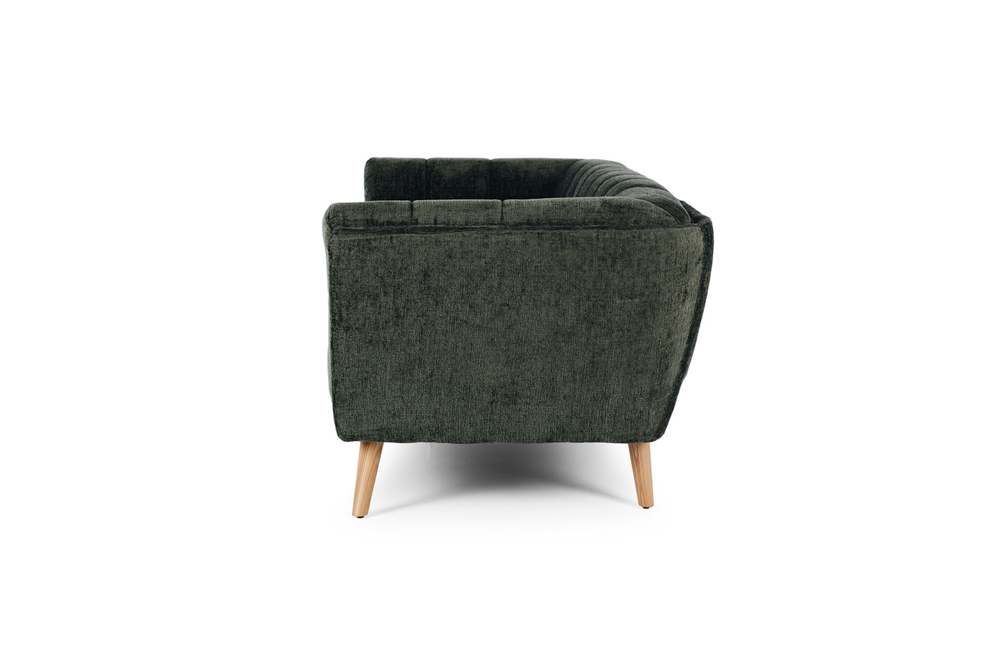 Towelie 3 Seater Fern Green Side